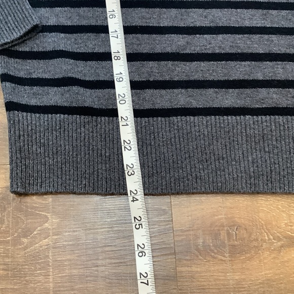 NWT!! R|Label by THE RESET Charcoal Wool + Cashmere Funnel Neck Sweater- sz XL - Picture 9 of 10